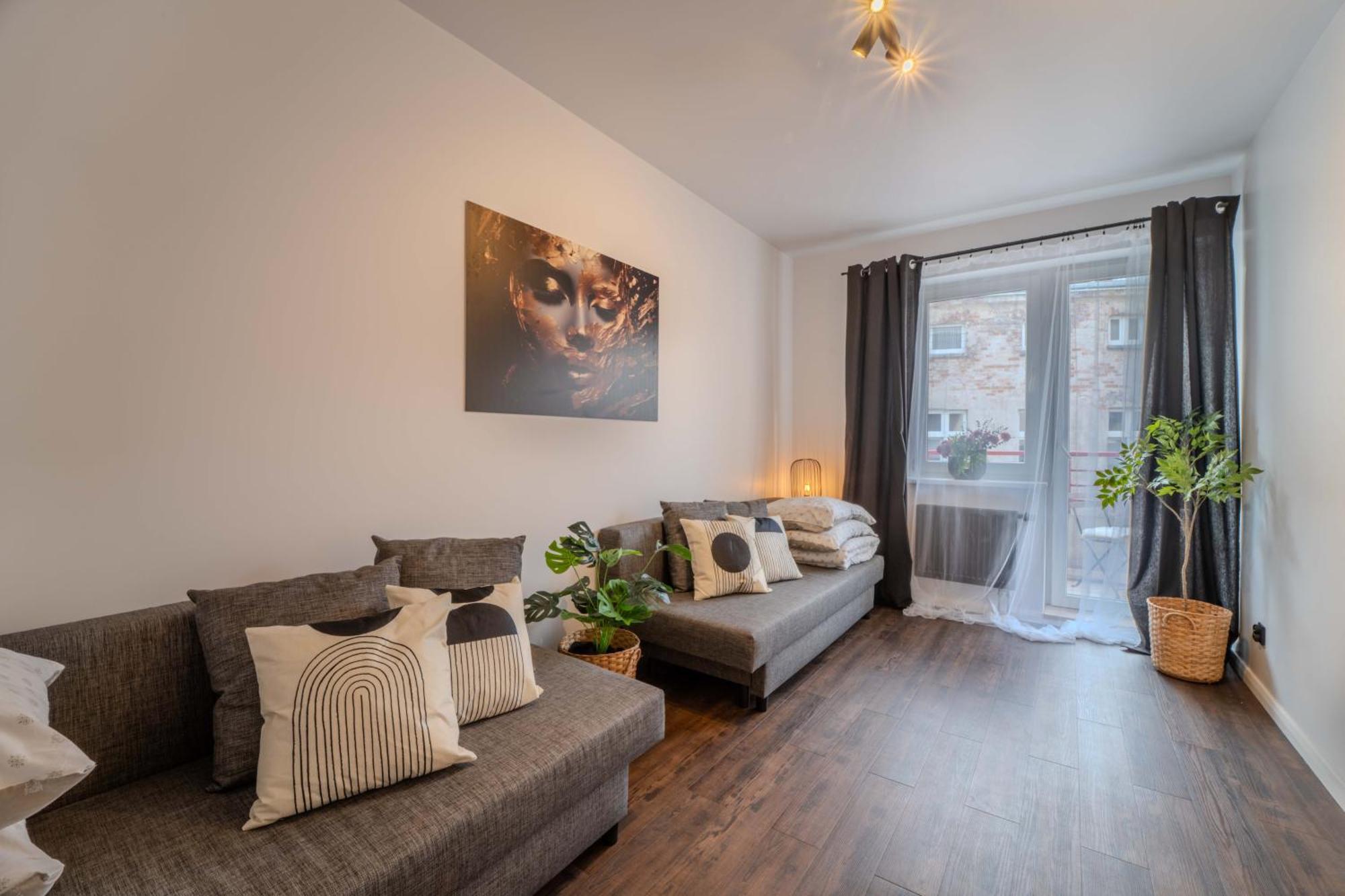 New Large Modern Apartment - City Center - 60M2 - Lift - Parking Wrocław Eksteriør bilde